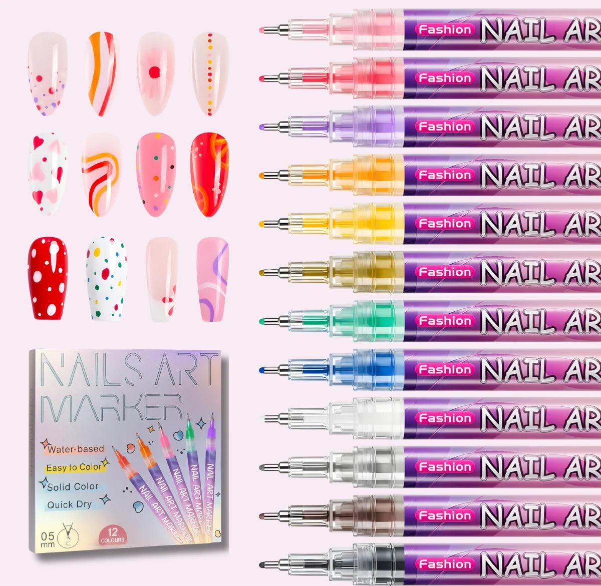 Doodi-Set mit 12 Farben
